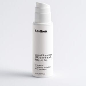 Mineral Sunscreen SPF30 for Face & Body, no tint