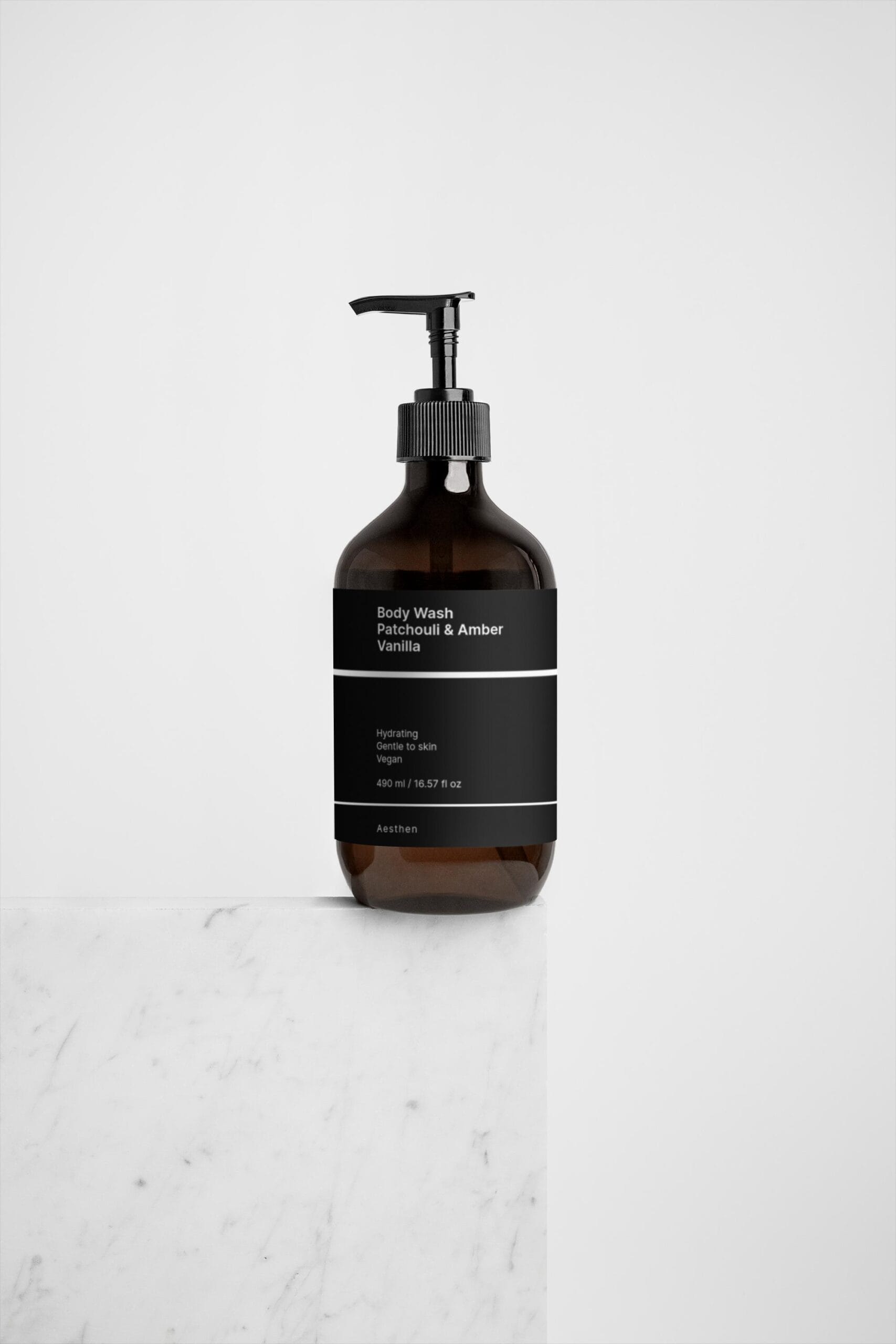 Hand & Body Wash, Patchouli & Amber Vanilla - Image 3