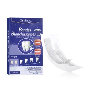 Tooth whitening strips
